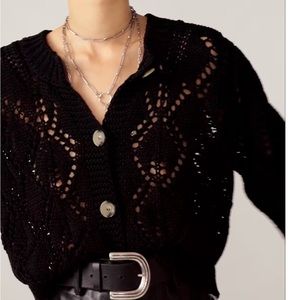Ba&sh Cardigan. Washed once but never worn. Made in Italy.